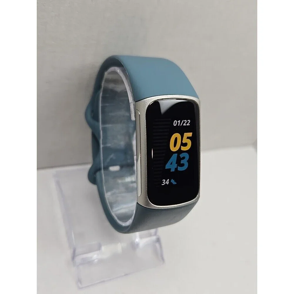 Fitbit Charge 5 Fitness Tracker GPS SpO2 Sleep Monitor Activity W/ Charger Watch